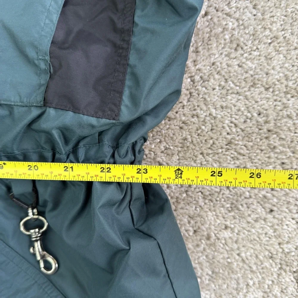 Vintage Columbia West Ridge Jacket Mens XL Green Nylon Parka Lined Outdoor Korea
